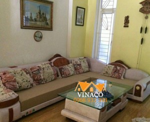Bộ ghế sau khi được đặt đệm