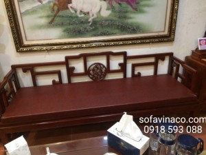 Bộ đệm ghế được đặt vừa khít với ghế