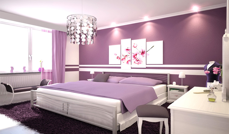 Chọn màu sắc của phòng ngủ phù hợp để cải thiện tâm trạng