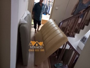 Bọc đệm đầu giường đẹp tại Thái Hà