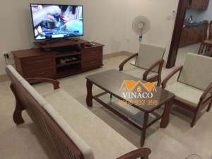 Làm đệm ghế gỗ phong khách tại Võng Thị, Tây Hồ