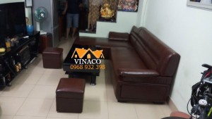Đã hoàn thành thay da ghế sofa
