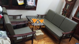 Bộ đệm cho ghế gỗ đã hoàn thành