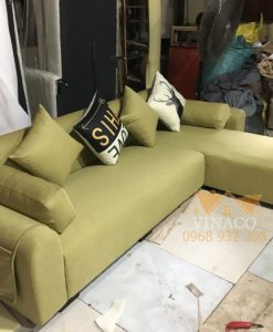 Mẫu ghế sofa màu xanh ô liu đặc biệt