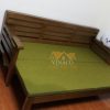 Bộ đệm ghế cho bộ ghế sofa giường bằng gỗ