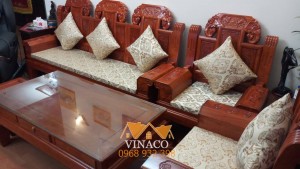 Hoa văn cổ điển cực thích hợp với ghế giả cổ