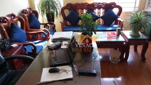 Bộ đệm ghế giả cổ với màu xanh dương đậm độc đáo bắt mắt