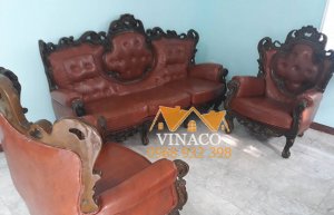 Các đường viền và đóng núm đều được giữ nguyên thiết kế cũ theo mong muốn của gia đình