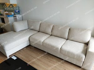 Dịch vụ bọc ghế sofa của Vinaco đã thay đổi toàn bộ vỏ cho bộ ghế này