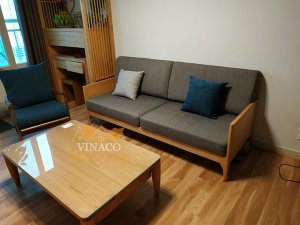 Bộ đệm ghế đã được giao đến cho chị Diệp ở Nguyễn Văn Huyên, Cầu Giấy