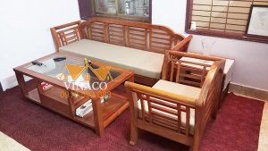 Bộ đệm ghế Grand Bois mỏng đã hoàn thành cho gia đình ở phố Đặng Văn Ngữ