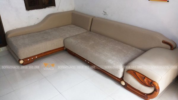Sofa gỗ đệm rời