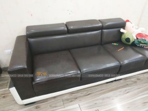 Công trình bọc từng phần của ghế sofa tại Nguyễn Phong Sắc, Cầu Giấy đã được hoàn thành