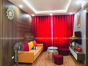 Hình ghế và phòng khách do chị dung chụp gửi về cho Vinaco