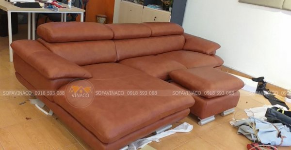 Dịch vụ bọc ghế sofa da thật của Vinaco đã hoàn thành tốt công trình bọc ghế tại Xuân Thủy