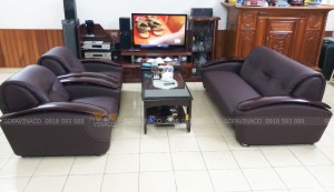 Làm mới ghế sofa rách da bằng dịch vụ bọc ghế sofa da của Vinaco