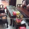 Bộ đệm ghế da mà Vinaco đã hoàn thành cho khách hàng ở Thanh Trì