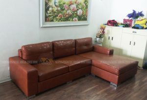 Công trình bọc mới ghế sofa cho chị Bình đã được hoàn thành