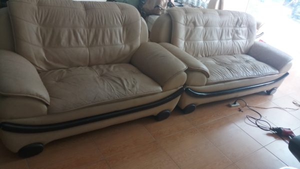 Bộ sofa cũ của khách hàng bác Tuấn ở Ngoại Giao Đoàn, Xuân Tảo