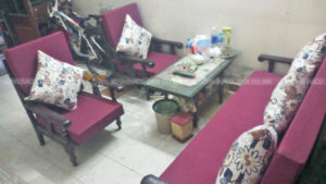 Bộ đệm có vỏ bọc và ruột đệm do khách tự chọn