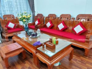 Làm đệm ghế đẹp cùng Vinaco