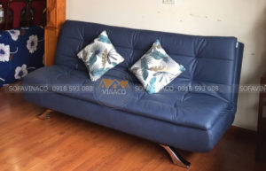 Ghế sofa giường màu xanh dương