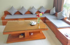 Đệm được làm chuẩn kích thước thực tế của ghế rất vừa vặn
