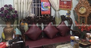 Đệm ghế da simili cho chị Vân tại tỉnh Bình Phước
