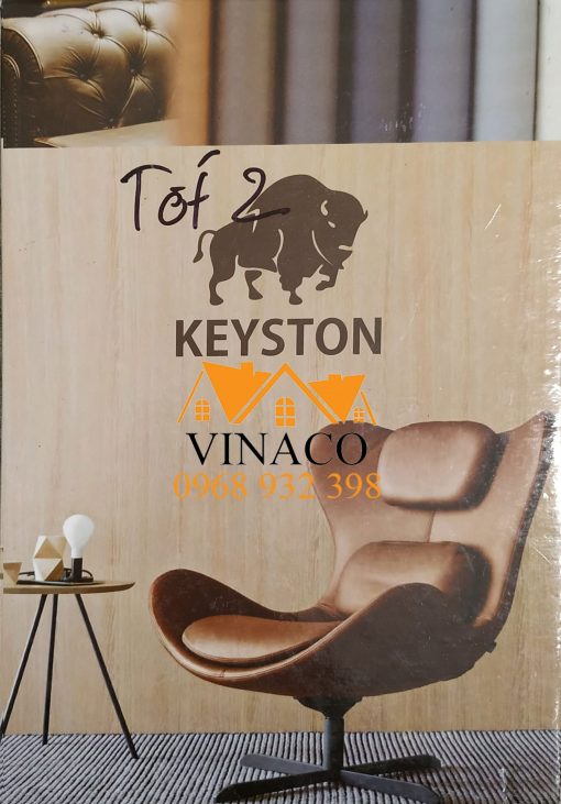Quyển da Cleo Keyston chuyên dùng làm vỏ bọc ghế sofa