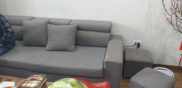 Ghế sofa vải cần được thay vỏ bọc mới