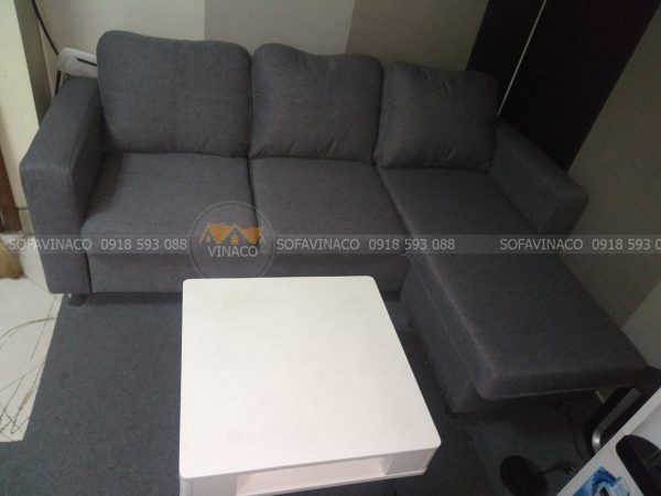 Bọc lại ghế sofa da thành vải siêu nhanh gọn tiện lợi tại Vinaco