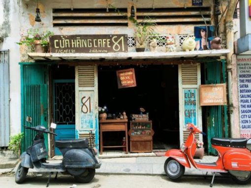 Phong cách Vintage của các quán trà đá, café