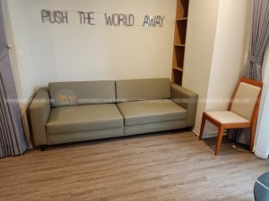 Bọc mới toàn bộ sofa tại nhà cho khách