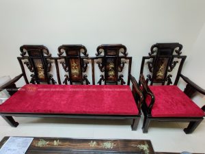 Thiết kế đệm ghế bông ép bền đẹp cho khách tại Thái Hà