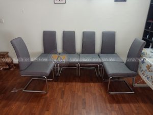 công trình thay mới đệm ghế ăn cũ như mới