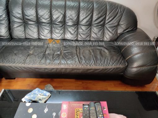 mặt đệm ghế sofa da cũ tại Từ Liêm