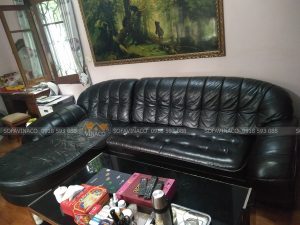 công trình thay mặt ghế da tại Liên Mạc
