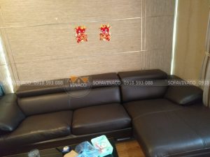 bộ ghế da bọc da cao cấp tại Timecity
