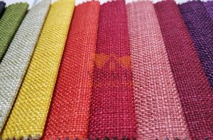Mẫu vải thô AA12 được dệt đều, sợi vải to vừa phải