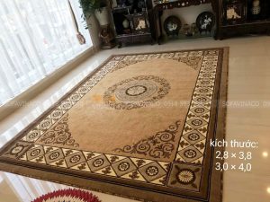 Thảm trải sàn đẹp cho phòng khách