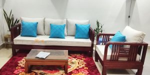 Đệm ghế gỗ cho ghế tay vòng tại Thủ Đức