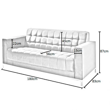 Ví dụ bọc một bộ ghế sofa Văng