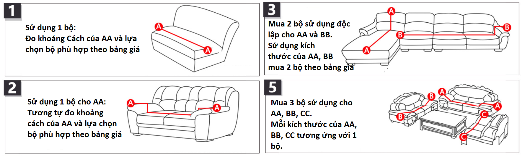 Cách tính giá thành bọc ghế sofa tại Vinaco