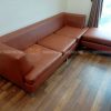 Ghế đã được bọc từ vải thành sofa da siêu sạch đẹp, sang trọng