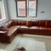 Vinaco bọc lại ghế sofa vải thành sofa da