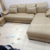 Ghế đã được bọc mới vỏ da rất căng đẹp