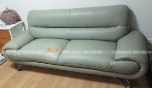 Ghế đã được bọc lại bằng da công nghiệp cao cấp, độ đàn hồi và độ bên cao