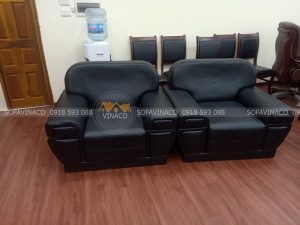 Bộ ghế sofa đã được thay đổi diện mạo mới