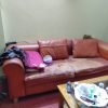 Bộ ghế sofa da bị mòn da của khách hàng ở Yên Hòa, Cầu Giấy