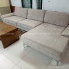 Ghế đã được bọc lại bằng vải nỉ